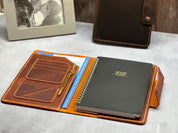 Personalized Refillable Leather Journal, Company Gift