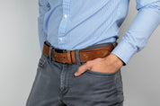 Personalized Handcrafted Men's Genuine Leather Belt
