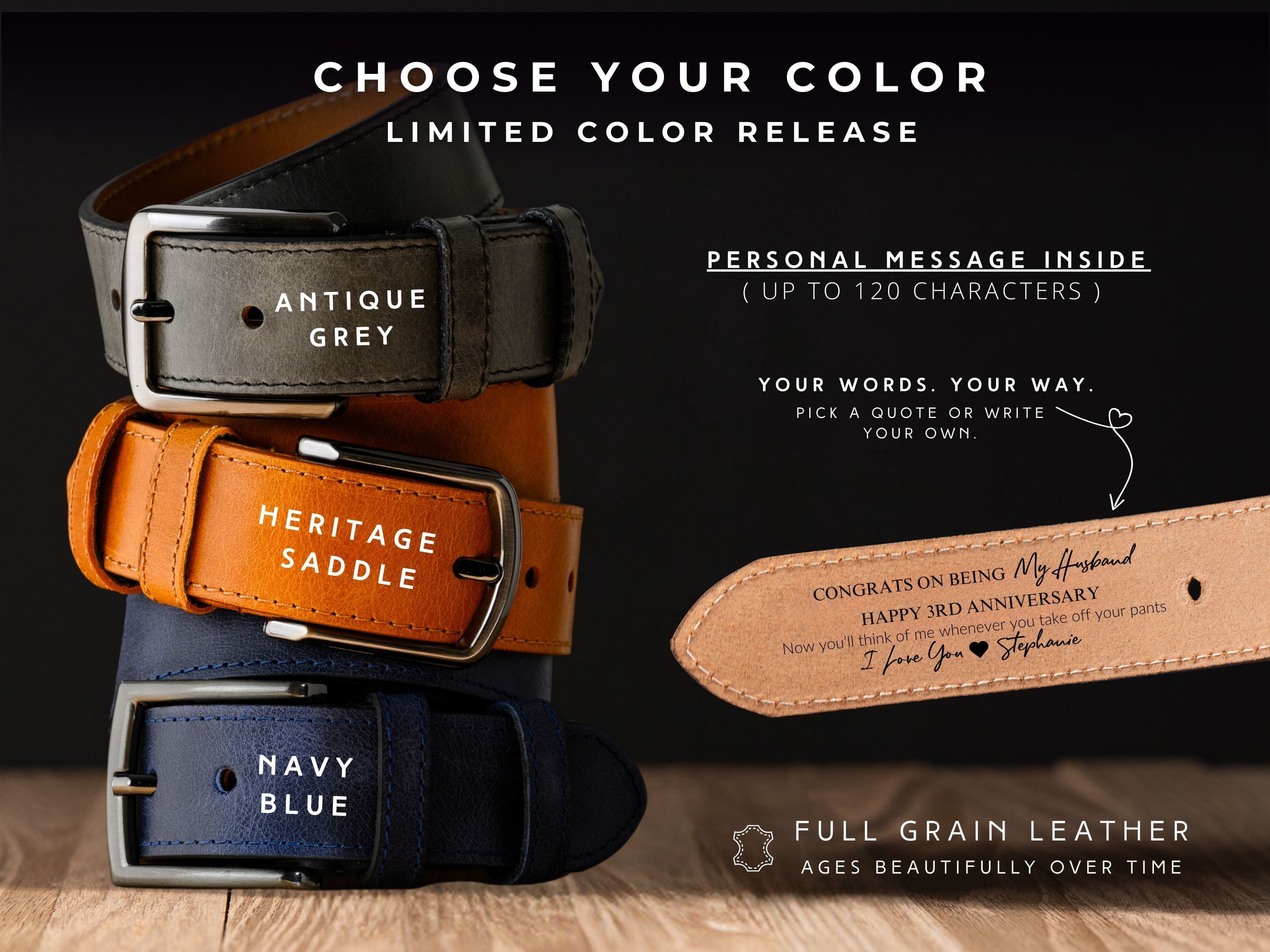 The 3rd Anniversary Gift Guide: Why Leather Is the Tradition (And 10 Ideas He'll Actually Use)