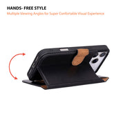 Magic iPhone 17 Pro Max Leather Detachable Wallet Case