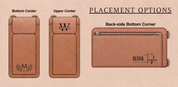LegendaryHide Luxury Leather Crossbody Bag, Phone Wallet