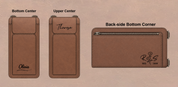 Personalized Leather Crossbody Phone Bag & Wallet