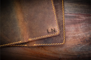 Slim Leather Card Holder Front Pocket Wallet