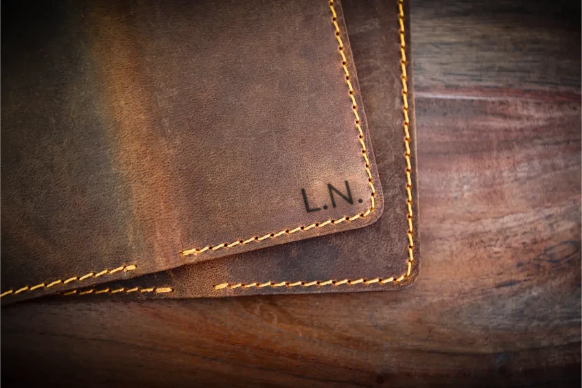 Slim Leather Card Holder Front Pocket Wallet