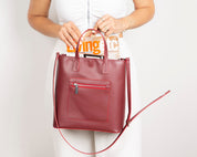 Valetto Leather Tote Bag