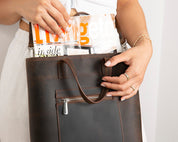 Valetto Leather Tote Bag