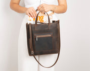 Valetto Leather Tote Bag