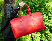 Dolly Leather Weekend Duffle Bag