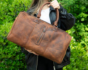 Dolly Leather Weekend Duffle Bag