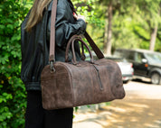 Dolly Leather Weekend Duffle Bag