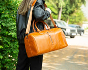 Dolly Leather Weekend Duffle Bag