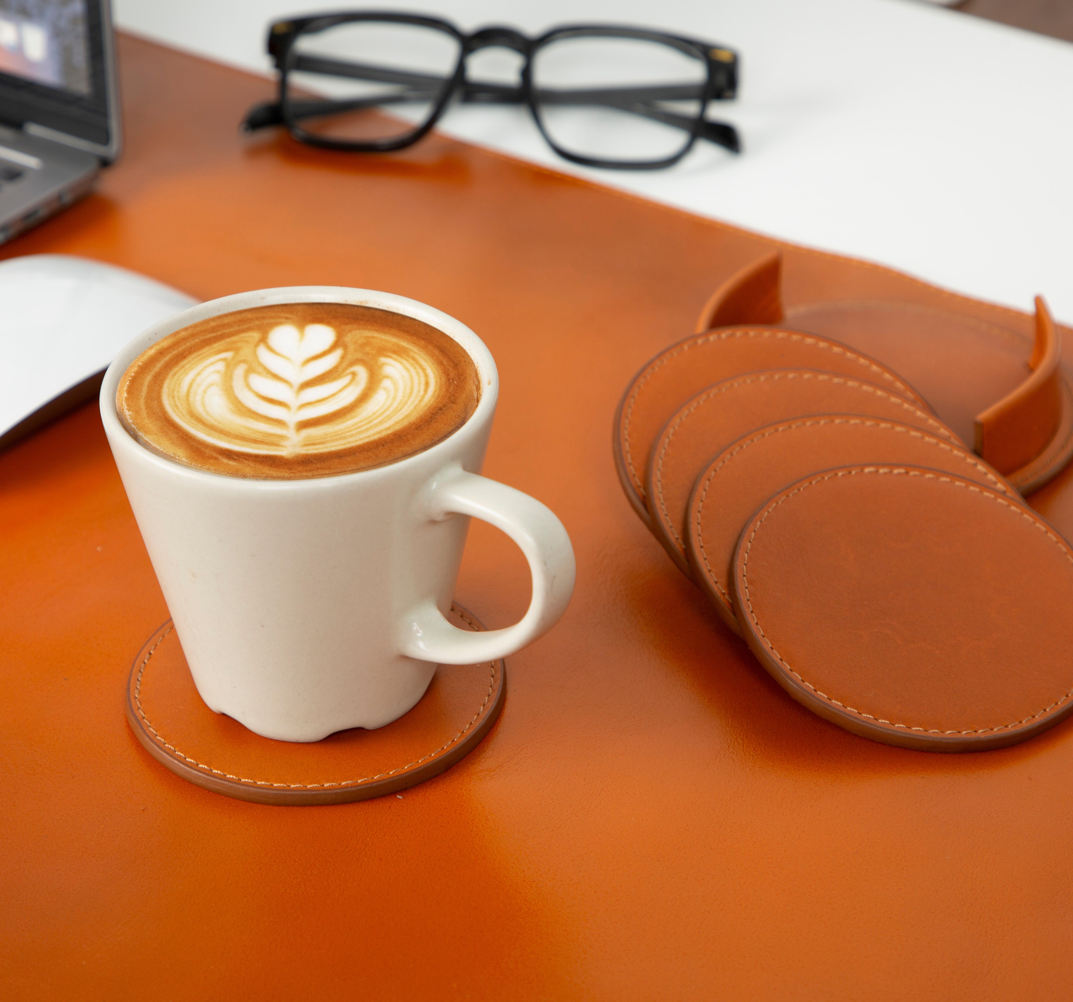 Legendary Leather Coaster Set – LegendaryHide