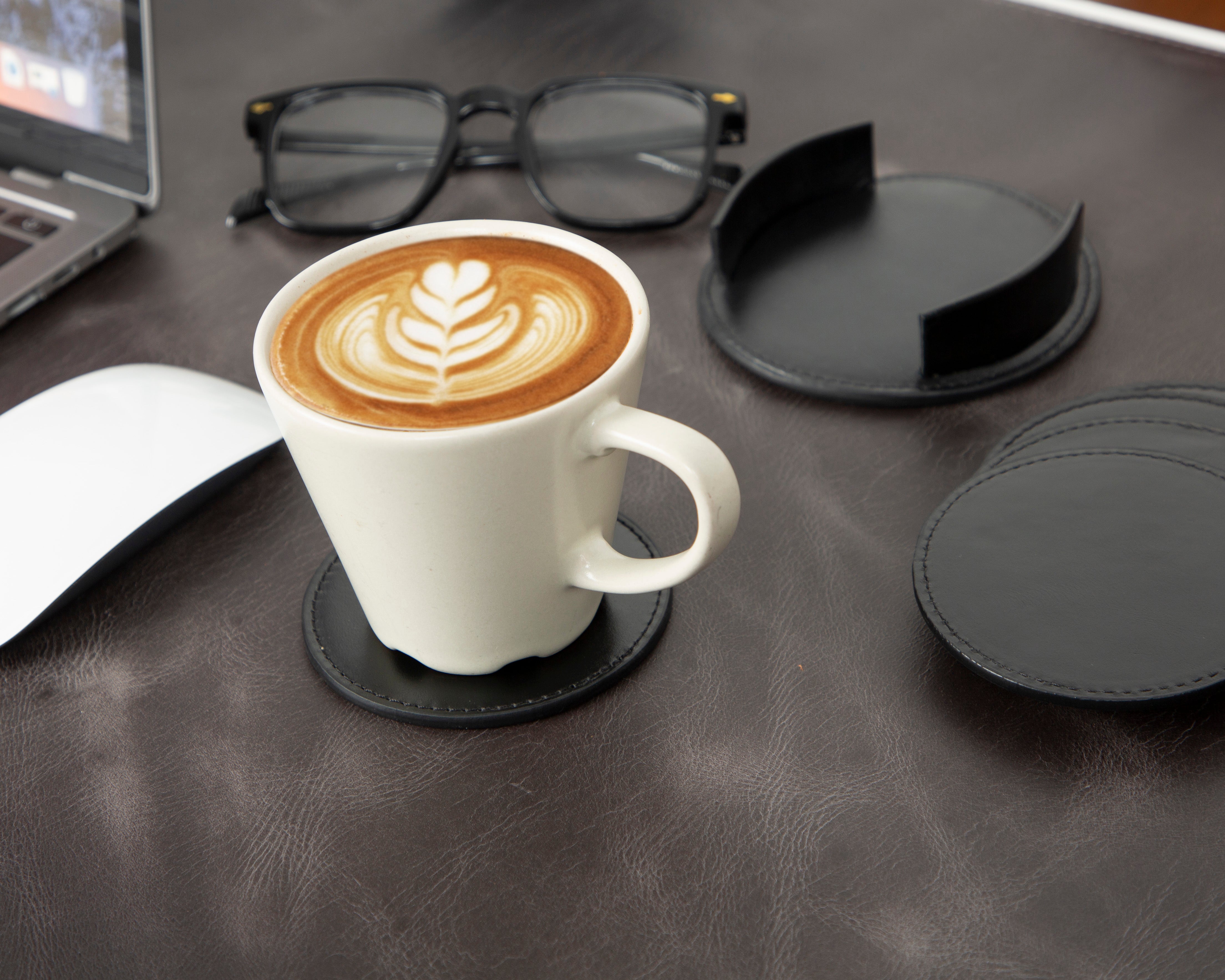 Legendary Leather Coaster Set – LegendaryHide