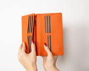 Sentinel Leather Wallet – Unisex RFID Long Wallet with Phone Pocket