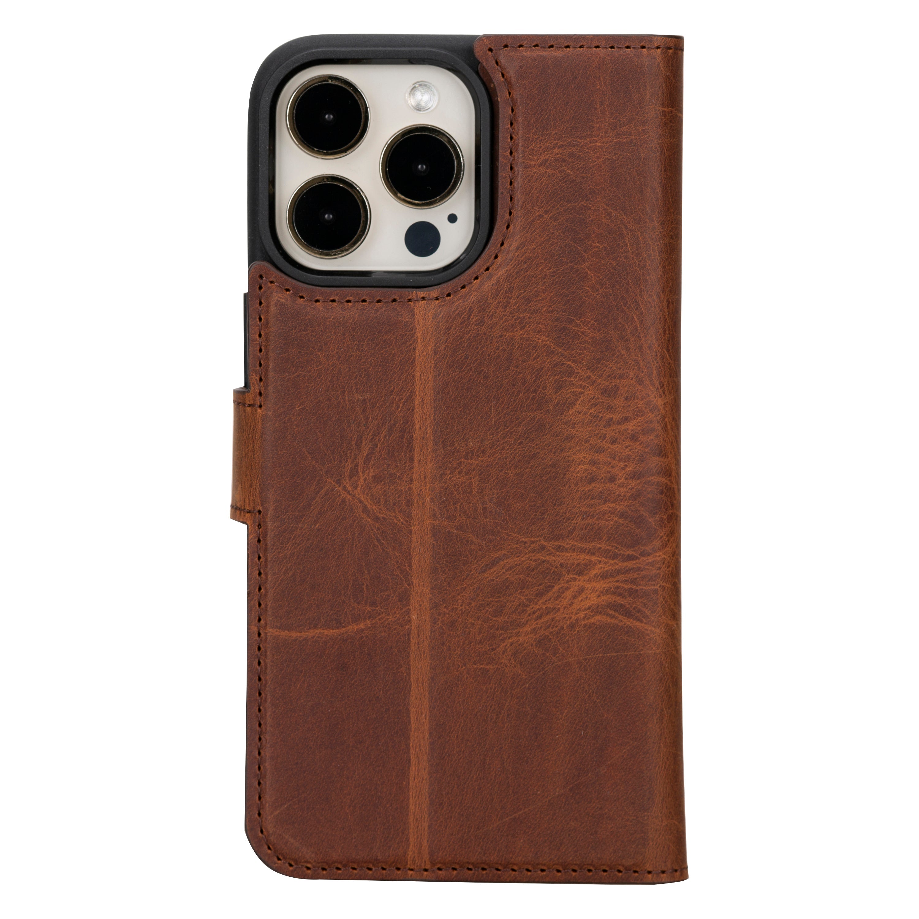 Magic iPhone 16 Pro Max Leather Detachable Wallet Case