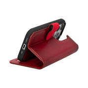 Magic iPhone 16 Pro Max Leather Detachable Wallet Case