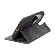 Magic iPhone 16 Pro Max Leather Detachable Wallet Case