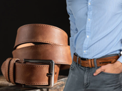 100 Units Gift Set - Leather Jounal  & Belt & Toiletry Bag