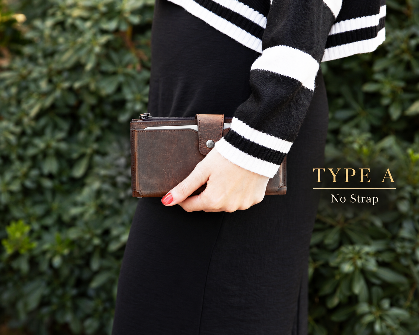 Crossbody Phone Wallet, Chic Leather Wallet for Women with Phone Compartment, Modern Travel Accessory, Leather Bag, Women's Purse,