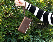 Crossbody Phone Wallet, Chic Leather Wallet for Women with Phone Compartment, Modern Travel Accessory, Leather Bag, Women's Purse,