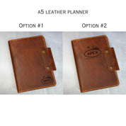 Apex Pipeline Services – Custom Engraved Leadership Set (20 Units) | 10 A5 Planners + 10 Portfolios