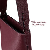 Elena Tote — Genuine Leather Shoulder Bag