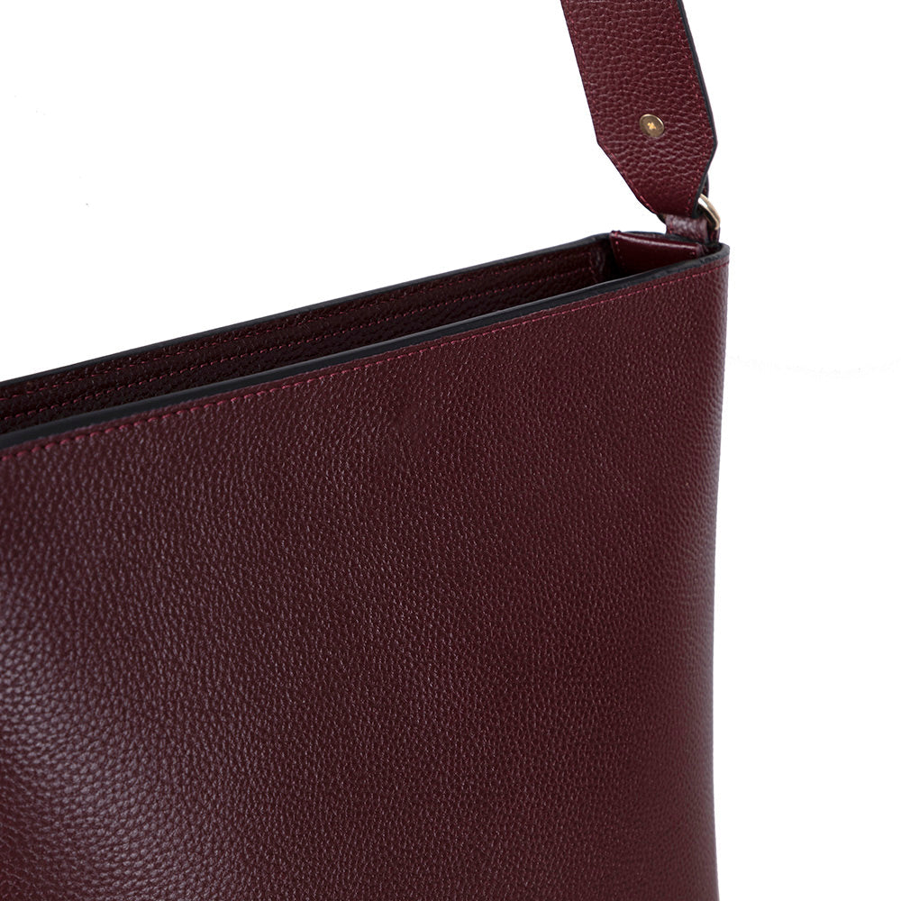 Elena Tote — Genuine Leather Shoulder Bag