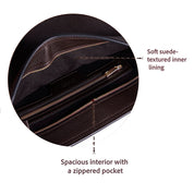 Elena Tote — Genuine Leather Shoulder Bag