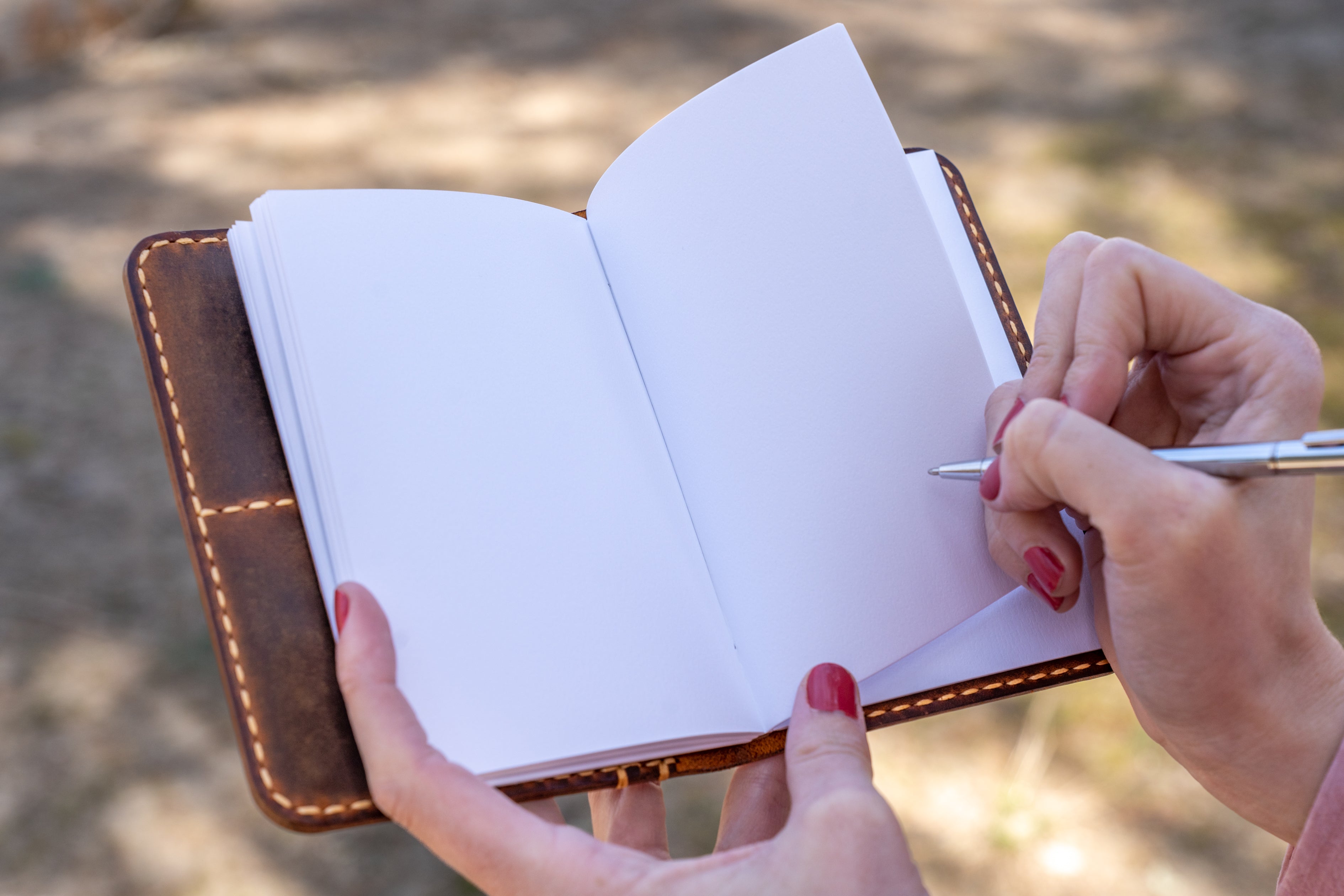 Customized Handmade Leather Passport Cover & Travel Wallet