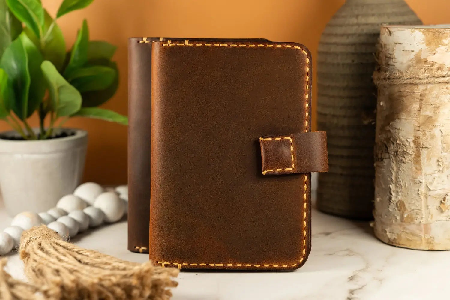 Customized Leather Passport Cover & Travel Wallet & Notebook