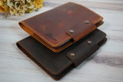 Customized Refillable A5 Leather Planner with Pen - Legendary Hide