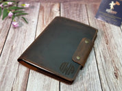 Customized Refillable A5 Leather Planner with Pen - Legendary Hide