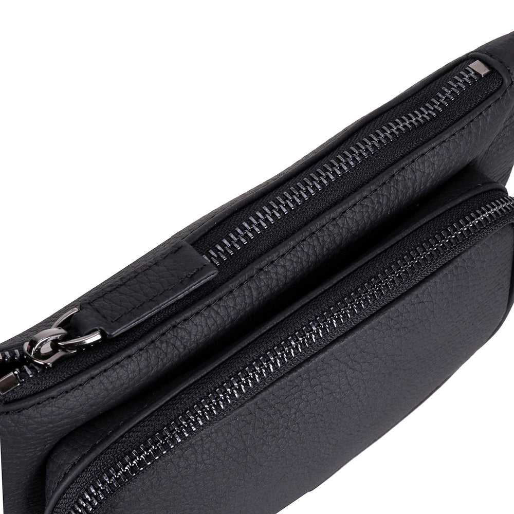 Apex Genuine Leather Waist Bag, Crossbody Belt Bag