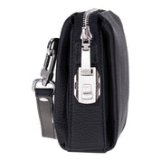 The Nomad Leather Wristlet Clutch – Minimal Zip Wallet & Travel Carry