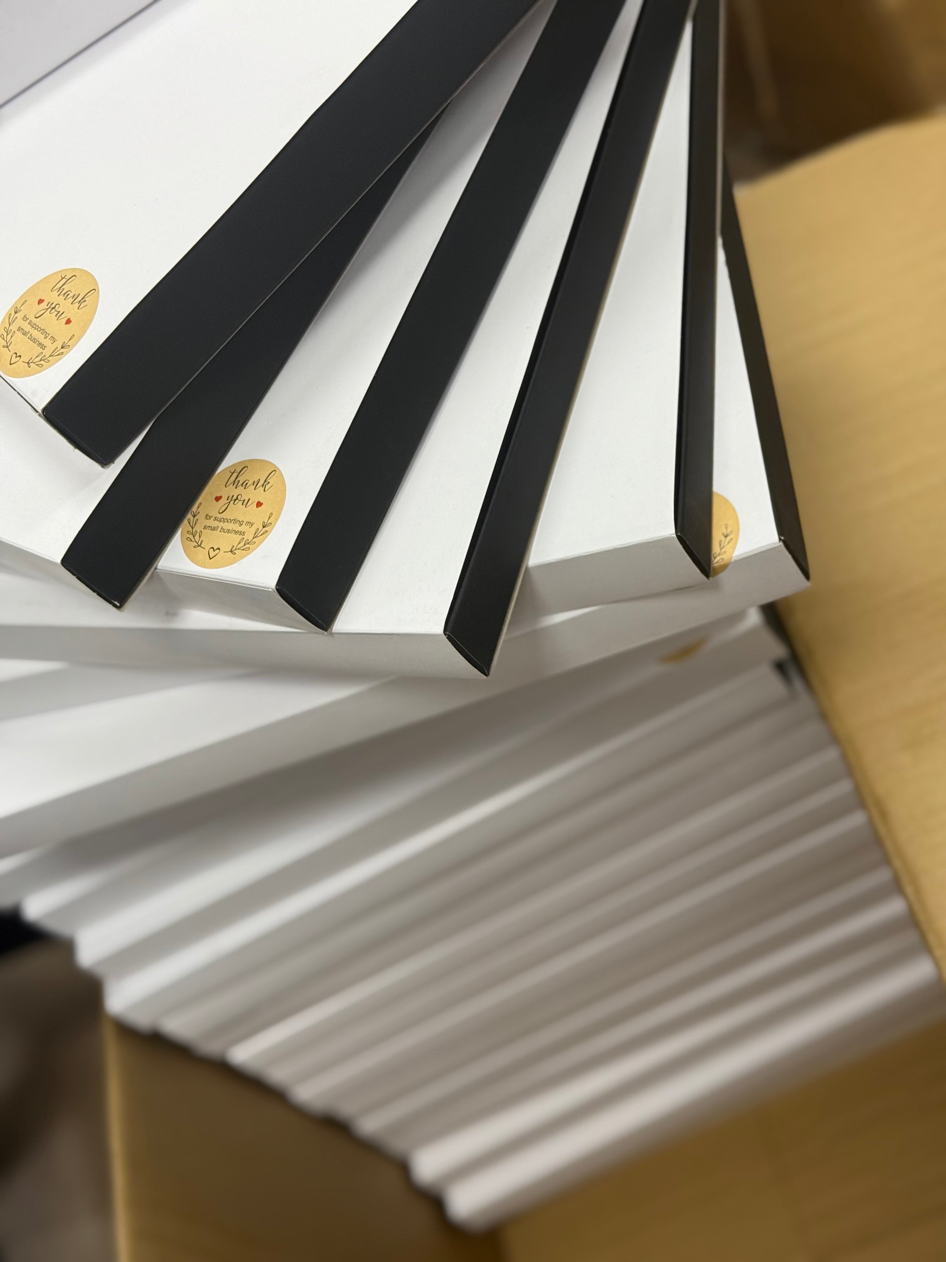 Remaining 50% Final Payment of 75 Units x Custom Engraved Portfolios (lined notepad + pen + gift box + intl shipping included)