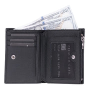 Rexon Leather Men's Wallet with Zipper