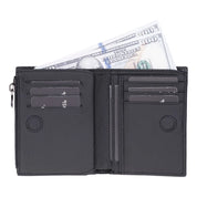 Rexon Leather Men's Wallet with Zipper