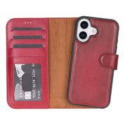 Magic iPhone 17 Leather Detachable Wallet Case