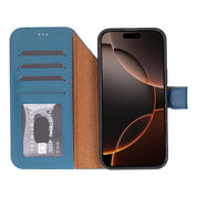 Magic iPhone 17 Pro Max Leather Detachable Wallet Case