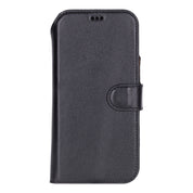 Black leather MagSafe wallet case for iPhone 18 Pro and 17 Pro - view 6