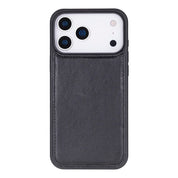 Black leather MagSafe wallet case for iPhone 18 Pro and 17 Pro - view 13