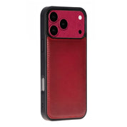 Red leather MagSafe wallet case for iPhone 18 Pro and 17 Pro - view 10