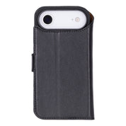 Magic iPhone 17 Air Leather Detachable Wallet Case