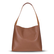 Stella Leather Tote Bag – Minimal Shoulder Bag for Work & Everyday