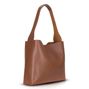 Stella Leather Tote Bag – Minimal Shoulder Bag for Work & Everyday