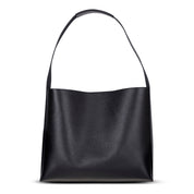 Stella Leather Tote Bag – Minimal Shoulder Bag for Work & Everyday