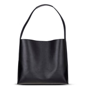Stella Leather Tote Bag – Minimal Shoulder Bag for Work & Everyday
