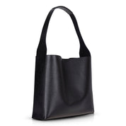 Stella Leather Tote Bag – Minimal Shoulder Bag for Work & Everyday