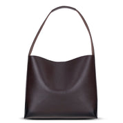 Stella Leather Tote Bag – Minimal Shoulder Bag for Work & Everyday