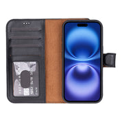Magic iPhone 17 Leather Detachable Wallet Case